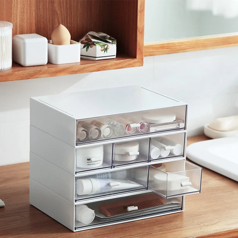 Modular Stackable Desktop Drawers – Customizable Storage System