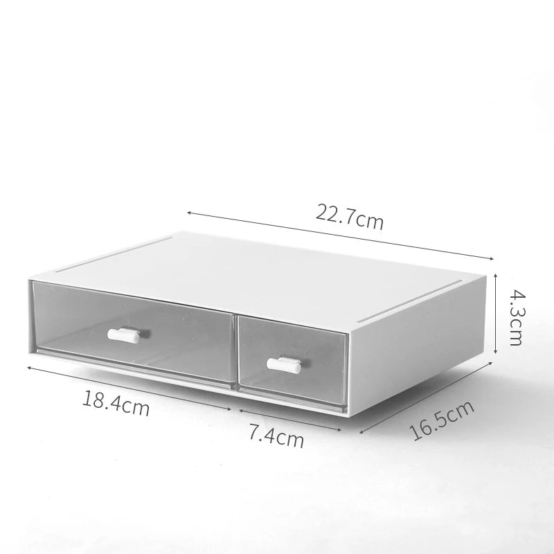 Modular Stackable Desktop Drawers – Customizable Storage System