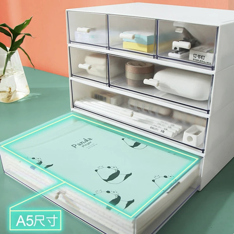 Modular Stackable Desktop Drawers – Customizable Storage System