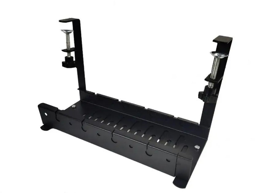 Adjustable Under-Desk Cable Management Tray – Clean & Clutter-Free Setup