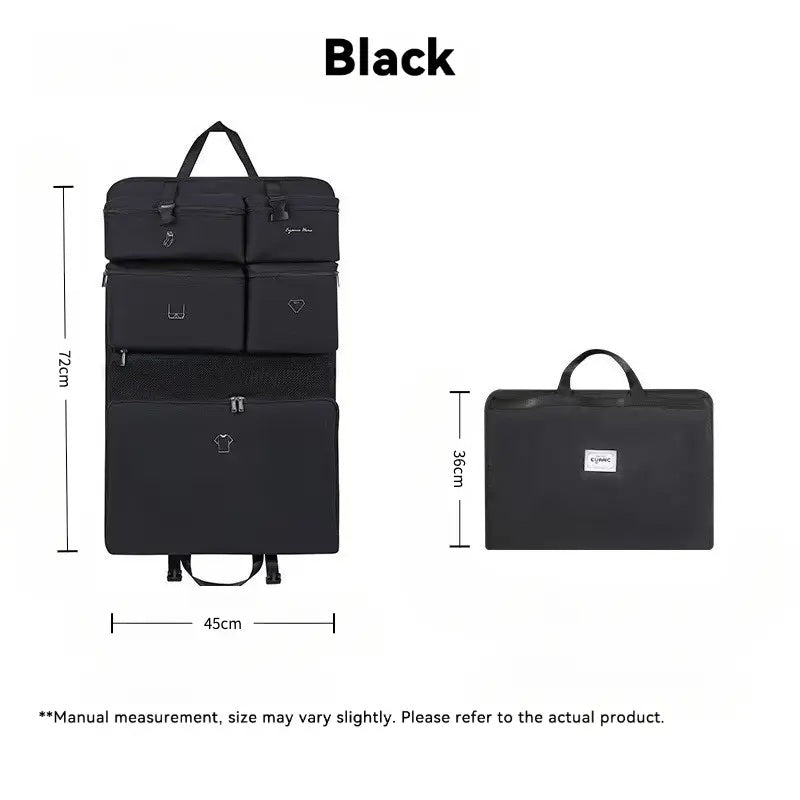 Foldable Travel Organizer Bag – Space-Saving Packing System