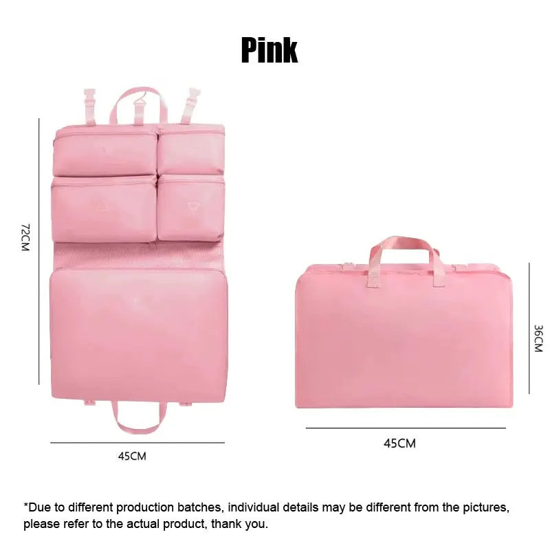 Foldable Travel Organizer Bag – Space-Saving Packing System