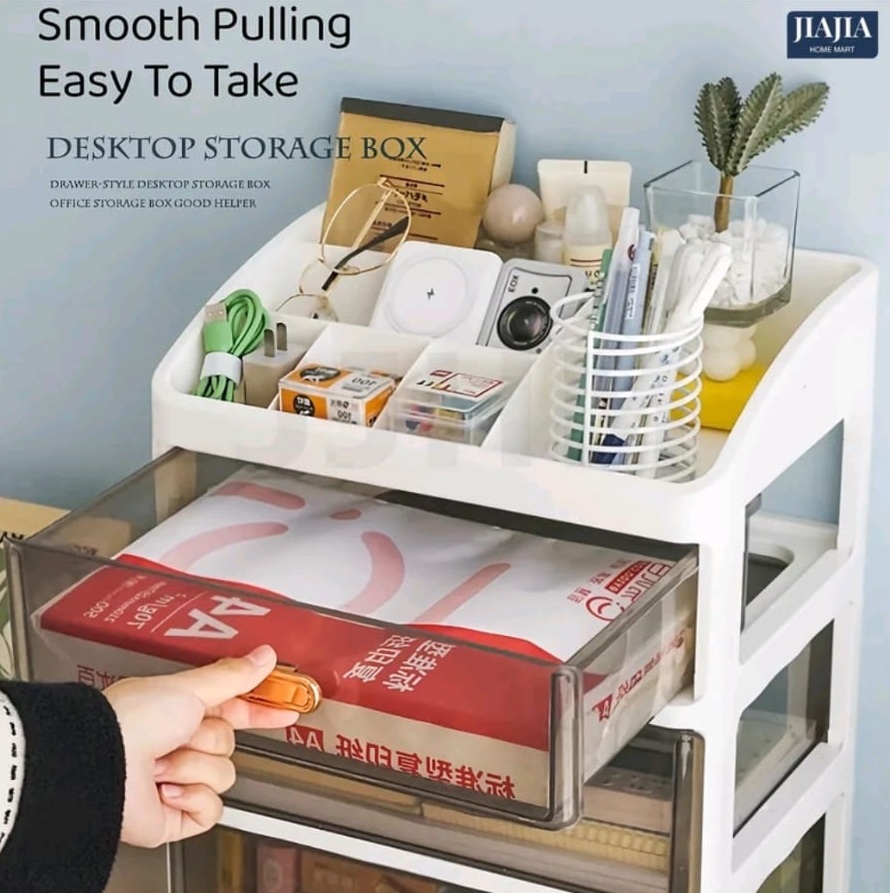 Drawer organizer smooth pulling drawer