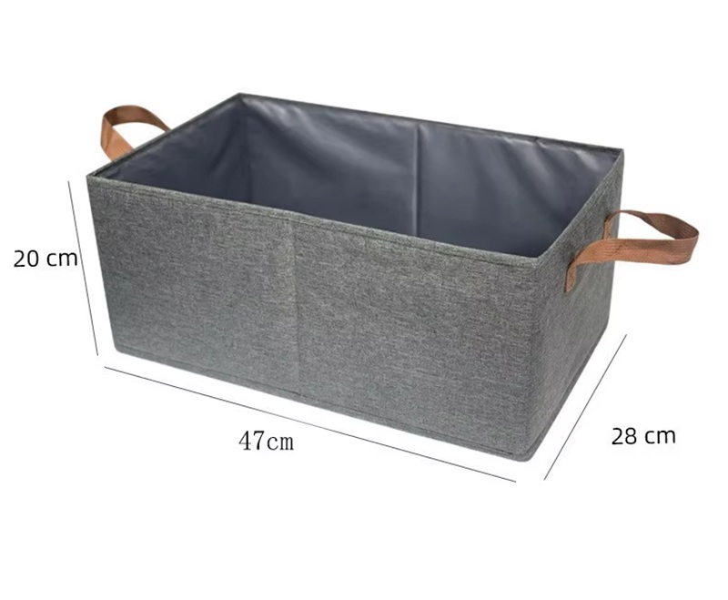 Foldable storage box size and dimensions