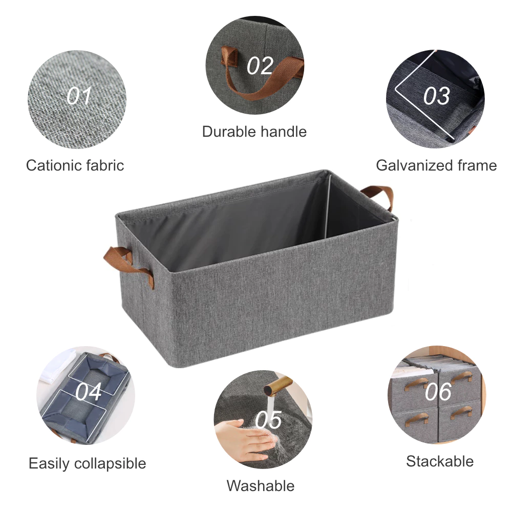 Foldable storage box material structure