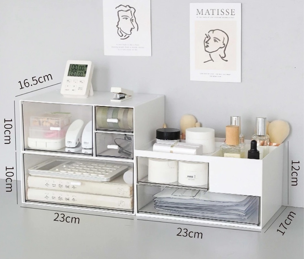 Stackable drawer organizer